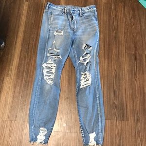 American eagle new jeans barely worn